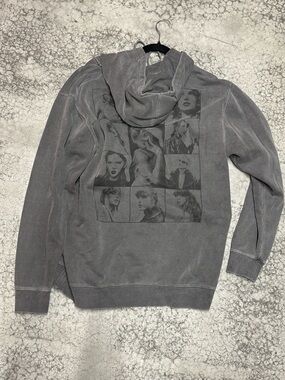 Taylor Swift The Eras Tour Washed Hoodie Size L